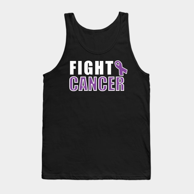 Fight Cancer - Cancer Motivation Tank Top by mangobanana